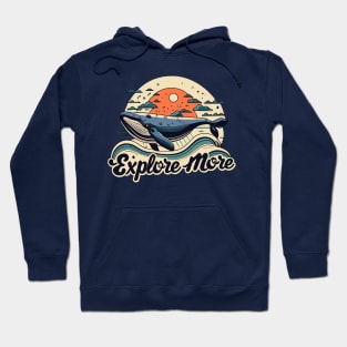 'Explore more' design Hoodie